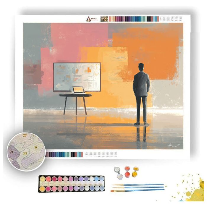 CLEAR IDEAS - Paint by Numbers Full Kit