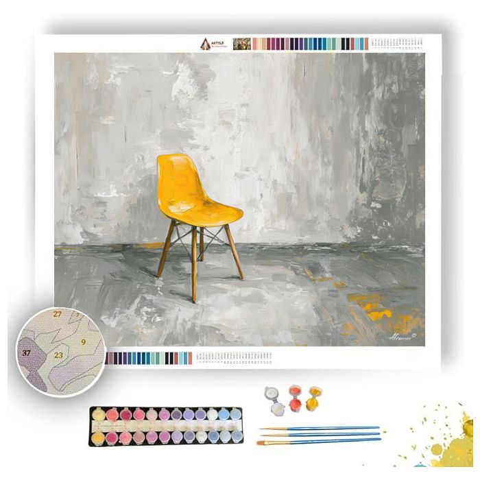 STRONG FRAME B&W - Paint by Numbers Full Kit