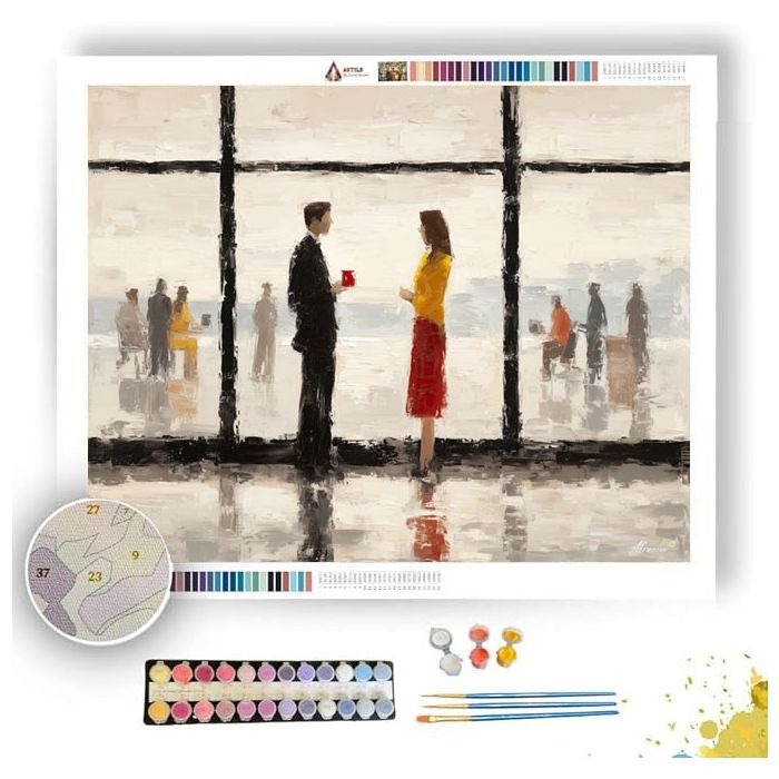 ACTIVE OFFICE - Paint by Numbers Full Kit