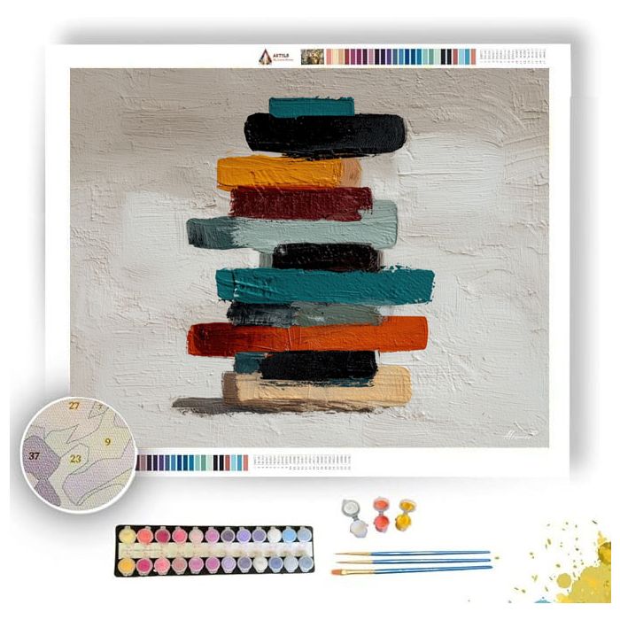 SIMPLE MOTION - Paint by Numbers Full Kit