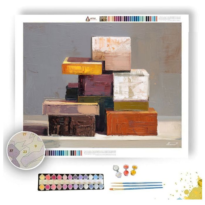 STABLE ARRANGEMENT - Paint by Numbers Full Kit