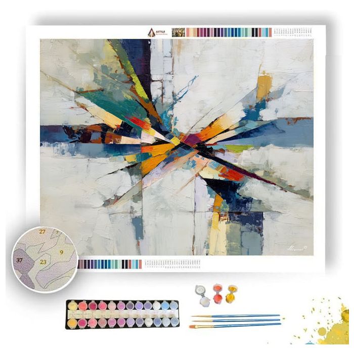 DIRECT MOTION - Paint by Numbers Full Kit