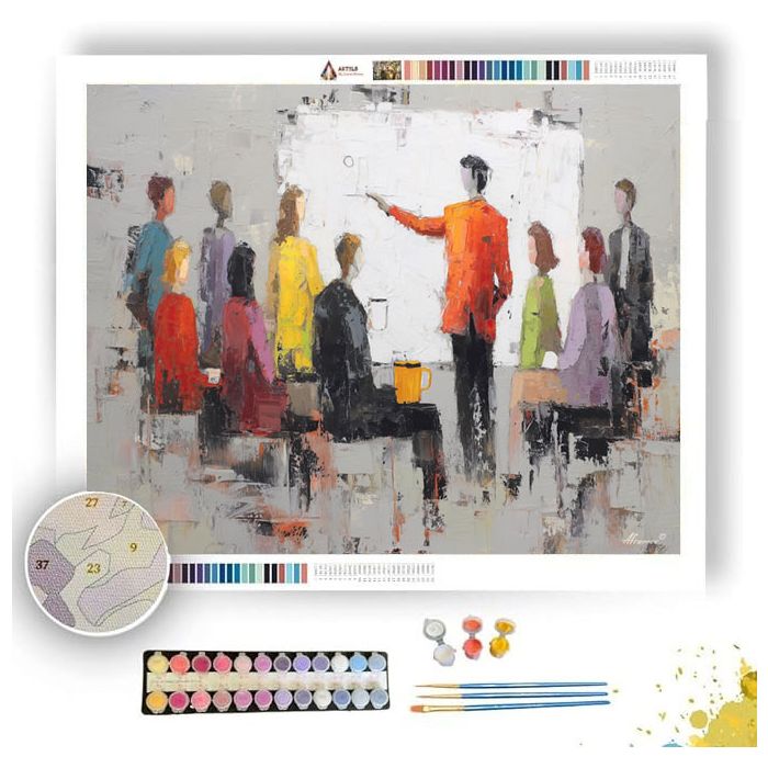 WORKING CONFERENCE - Paint by Numbers Full Kit