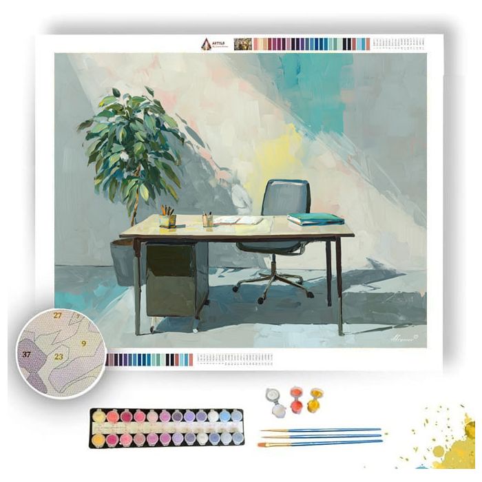 BALANCED BRIEFING - Paint by Numbers Full Kit