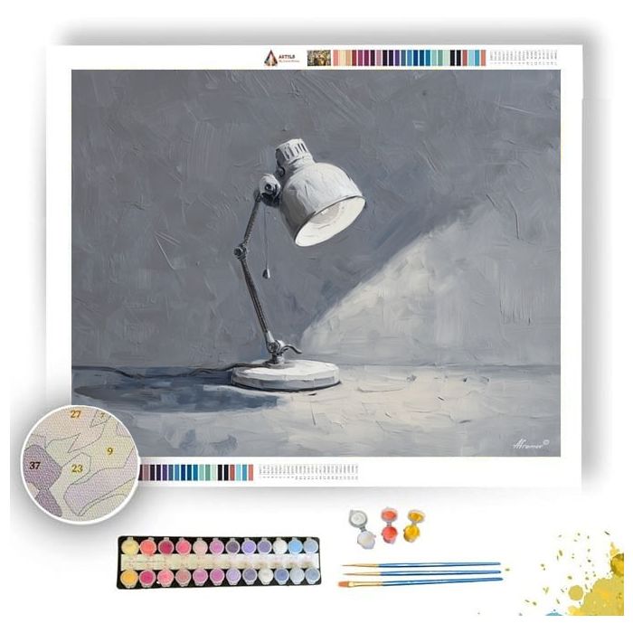ACTIVE MOTION B&W - Paint by Numbers Full Kit