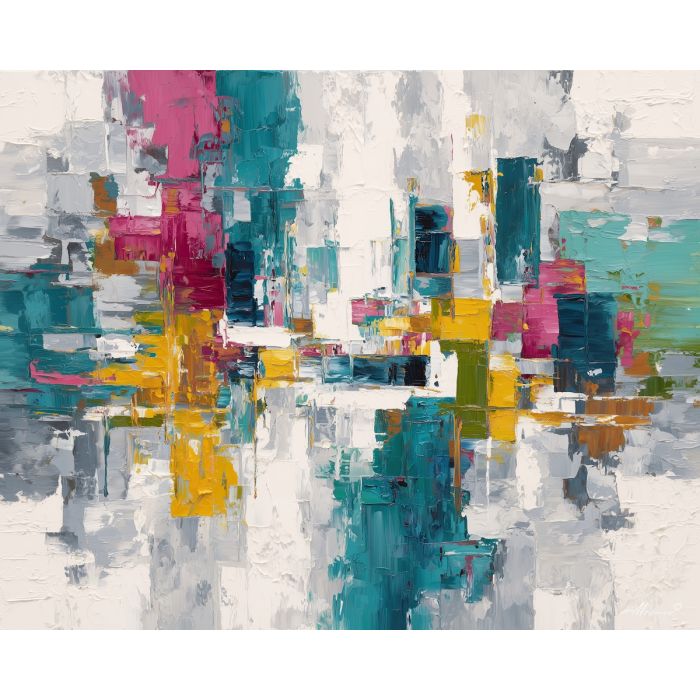 clarity, business art, corporate, abstract, palette knife, oil painting, impasto, textured surface, modern, minimal, professional, conceptual, clean design, office theme, contemporary art, visual concept