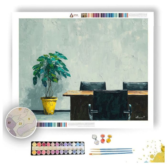 STRUCTURED MOMENT - Paint by Numbers Full Kit