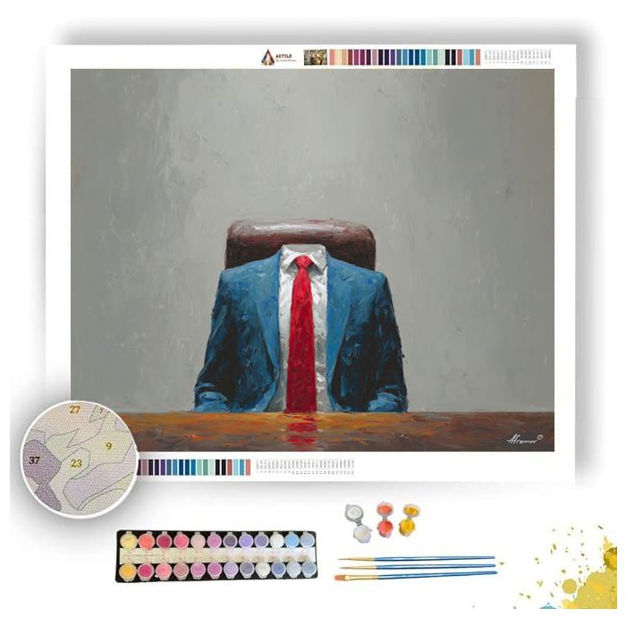PROFESSIONAL SCENE - Paint by Numbers Full Kit
