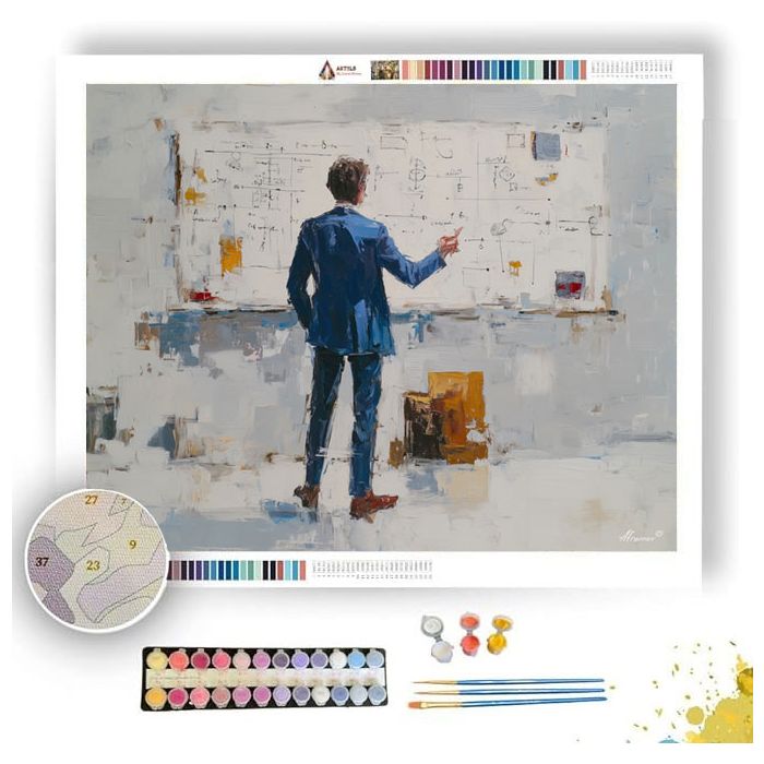 PROFESSIONAL MOMENT - Paint by Numbers Full Kit
