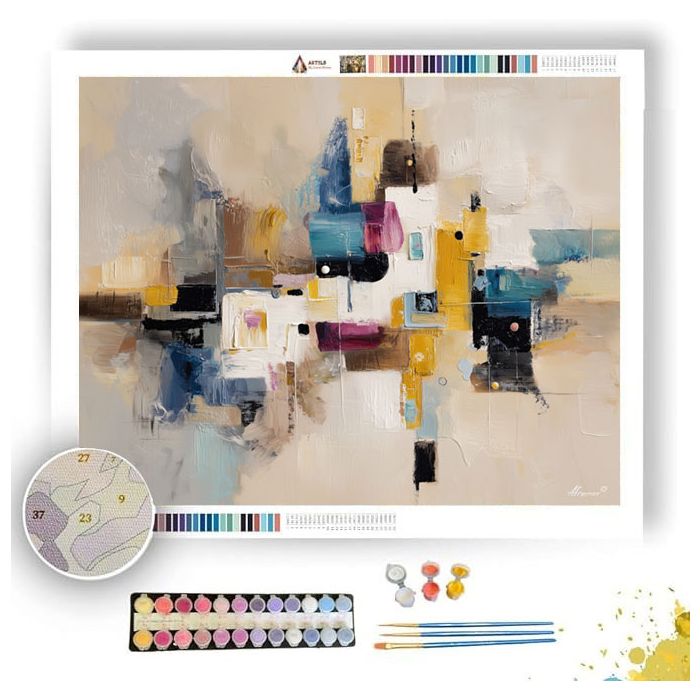 CALM FORM - Paint by Numbers Full Kit