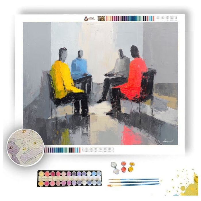 ACTIVE MOMENT - Paint by Numbers Full Kit