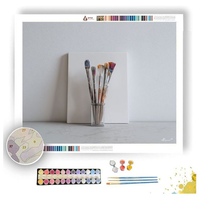 MODERN DIRECTION - Paint by Numbers Full Kit