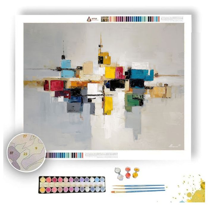 SIMPLE SURFACE - Paint by Numbers Full Kit