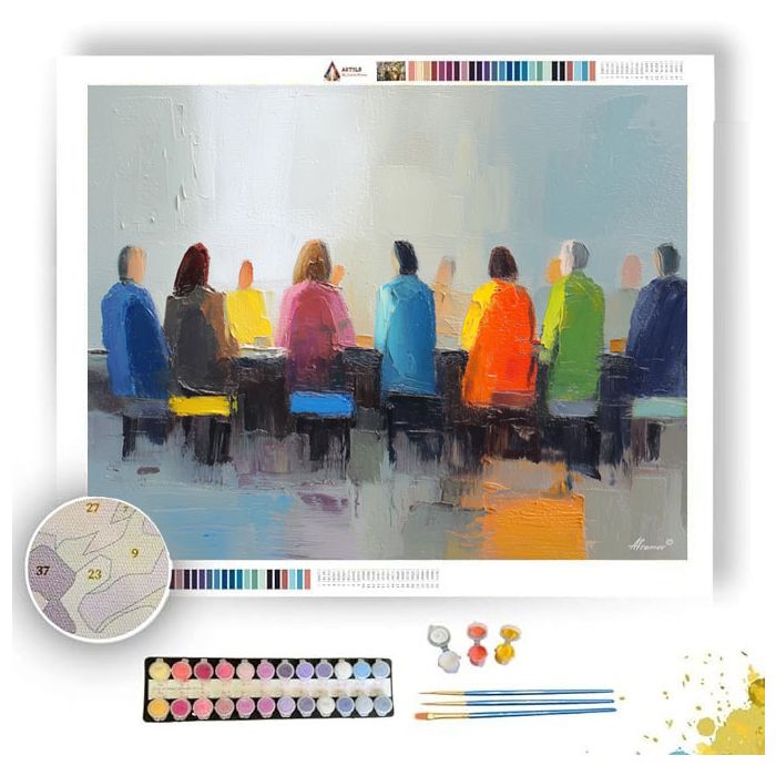 BALANCED SPACE - Paint by Numbers Full Kit