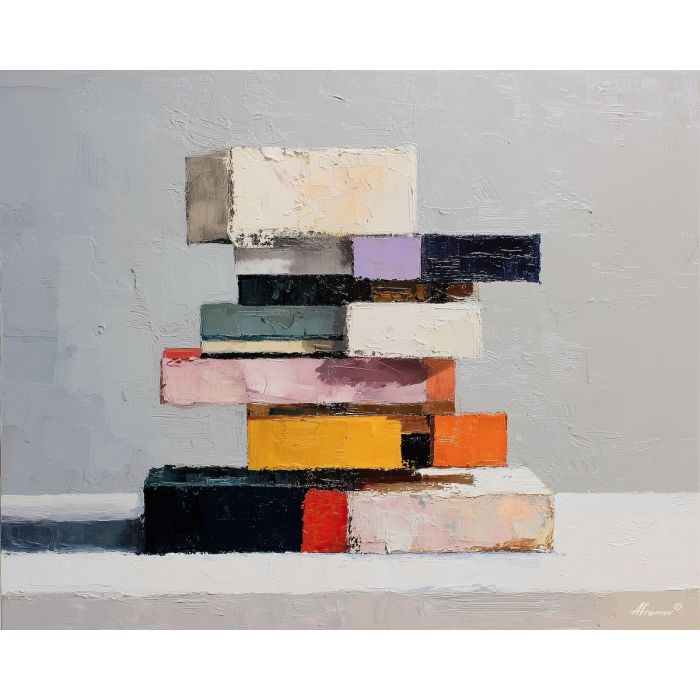 strategy, business art, corporate, abstract, palette knife, oil painting, impasto, textured surface, modern, minimal, professional, conceptual, clean design, office theme, contemporary art, visual concept