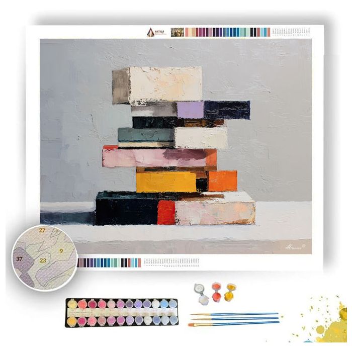 STRUCTURED STILL - Paint by Numbers Full Kit