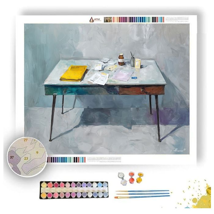BRIGHT FORM - Paint by Numbers Full Kit