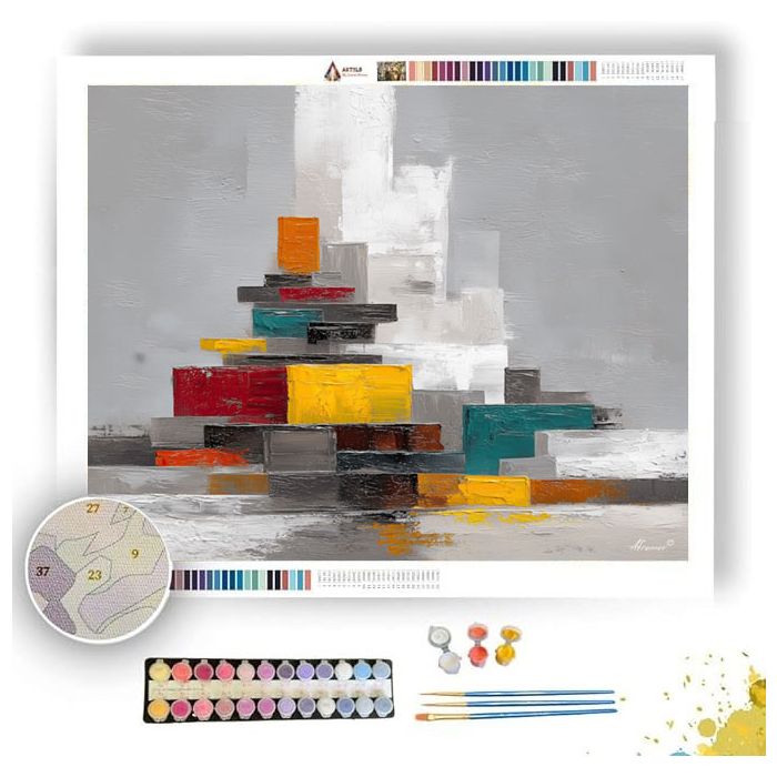 SIMPLE SCENE - Paint by Numbers Full Kit