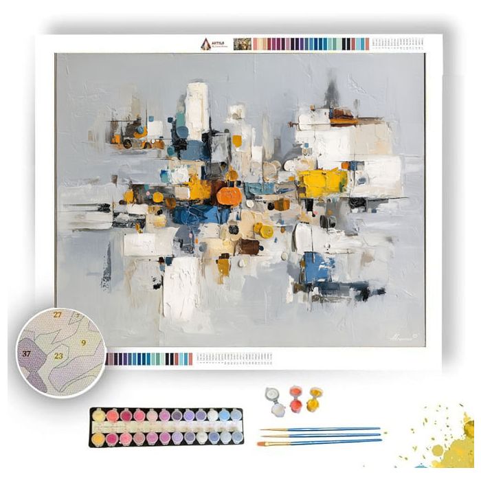 MODERN FRAME - Paint by Numbers Full Kit