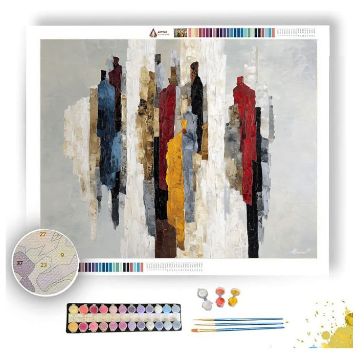 FORMED ARRANGEMENT - Paint by Numbers Full Kit
