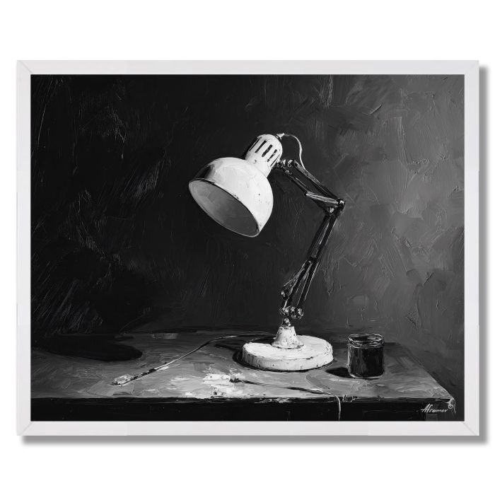 MODERN SPACE B&W - FRAMED