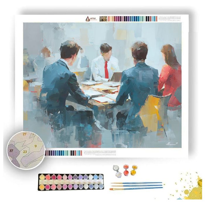 WORKING IDEAS - Paint by Numbers Full Kit