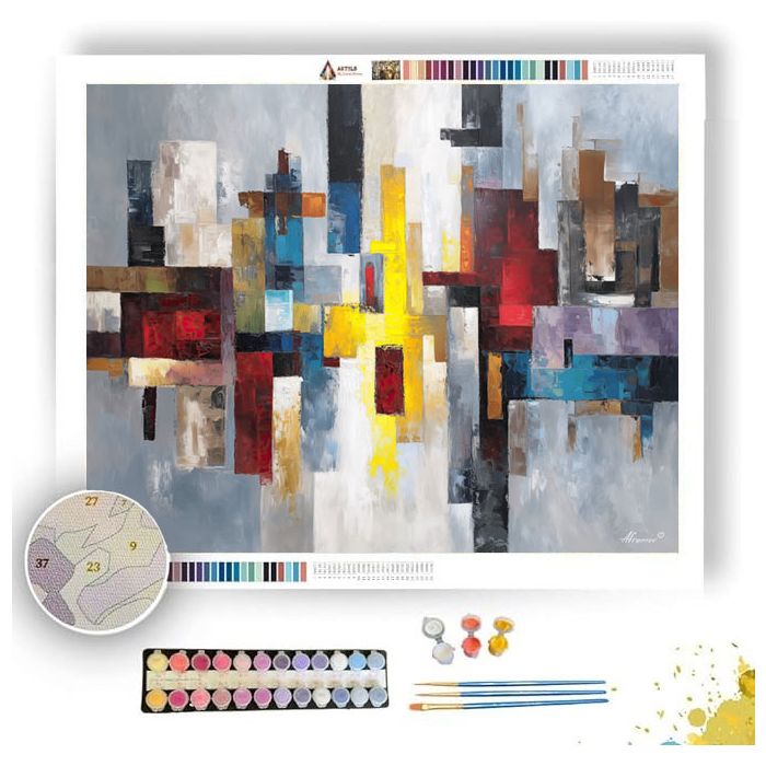 ACTIVE SCENE - Paint by Numbers Full Kit