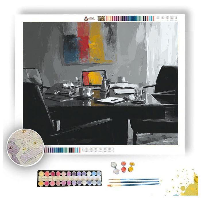 ENGAGED BRIEFING - Paint by Numbers Full Kit