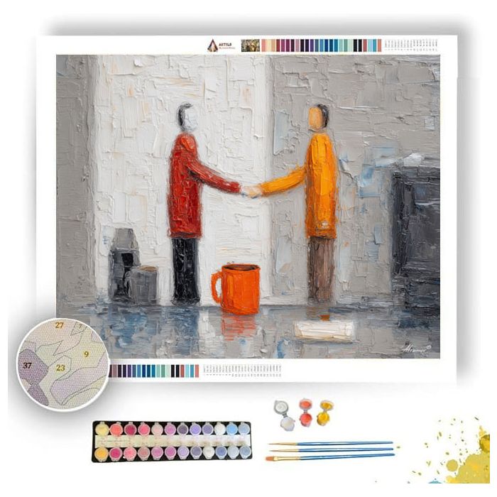 DYNAMIC TASK - Paint by Numbers Full Kit