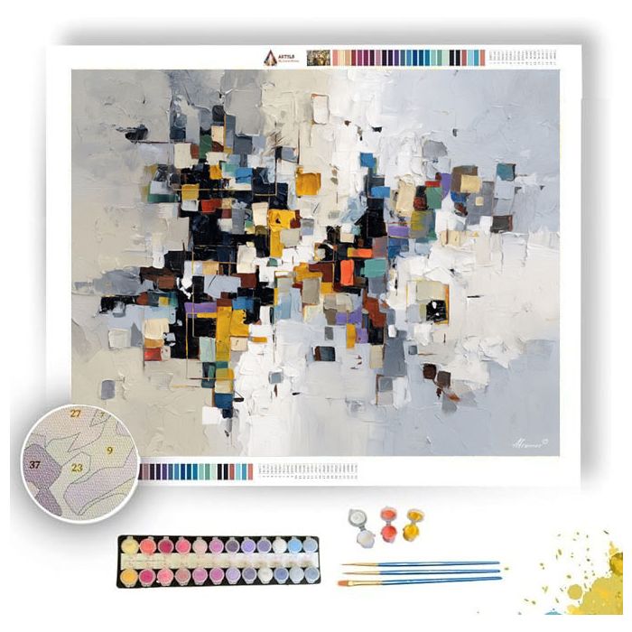 BALANCED LAYOUT - Paint by Numbers Full Kit