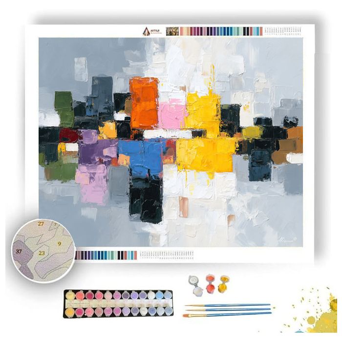 SIMPLE LAYOUT - Paint by Numbers Full Kit