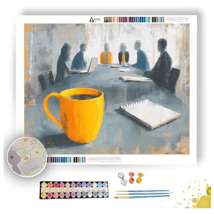 BUSINESS COLLABORATION - Paint by Numbers Full Kit