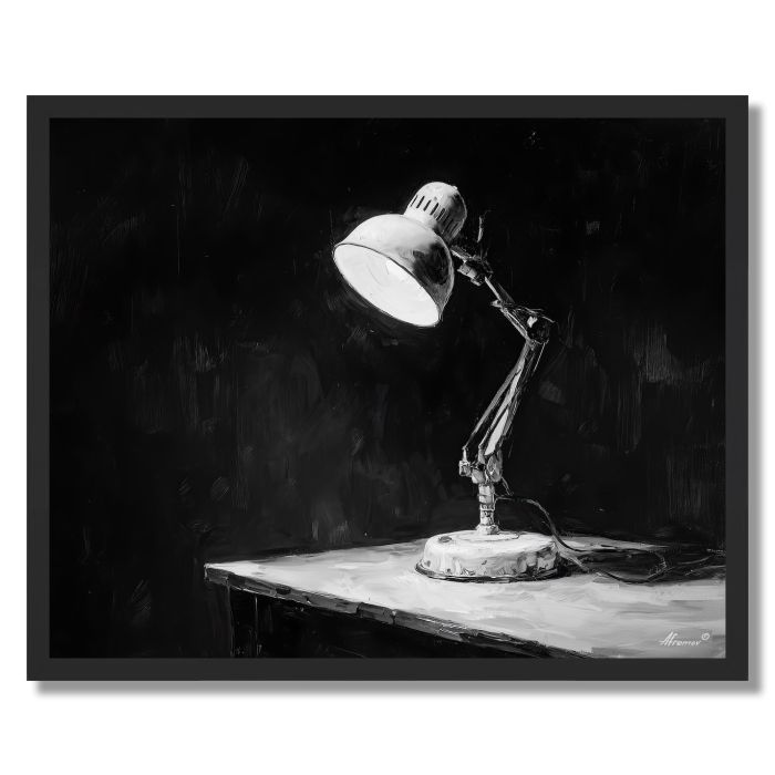 CLEAR SETTING B&W - FRAMED