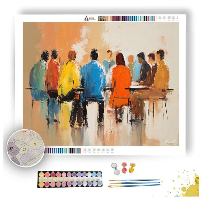 BRIGHT IDEAS - Paint by Numbers Full Kit