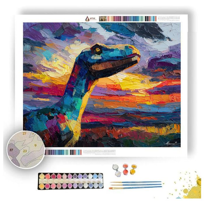 RISING OBJECT - Paint by Numbers Full Kit