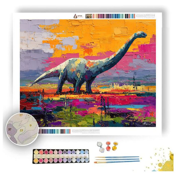 SILENT LINE - Paint by Numbers Full Kit