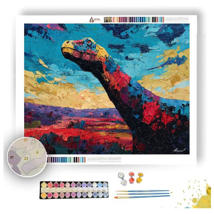SILENT OBJECT - Paint by Numbers Full Kit