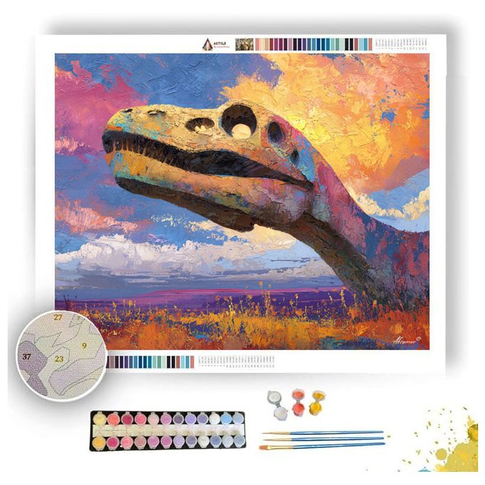 BROKEN STRUCTURE - Paint by Numbers Full Kit