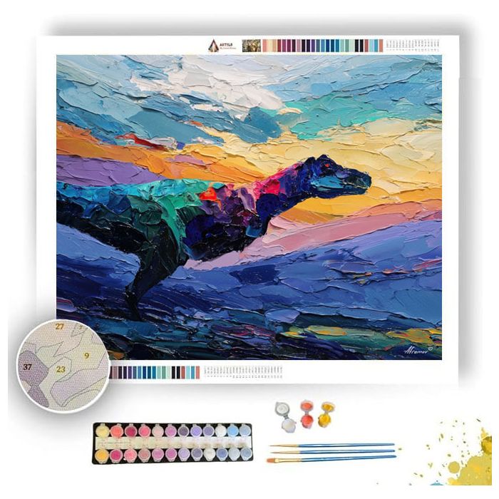 SOFT FLOW - Paint by Numbers Full Kit