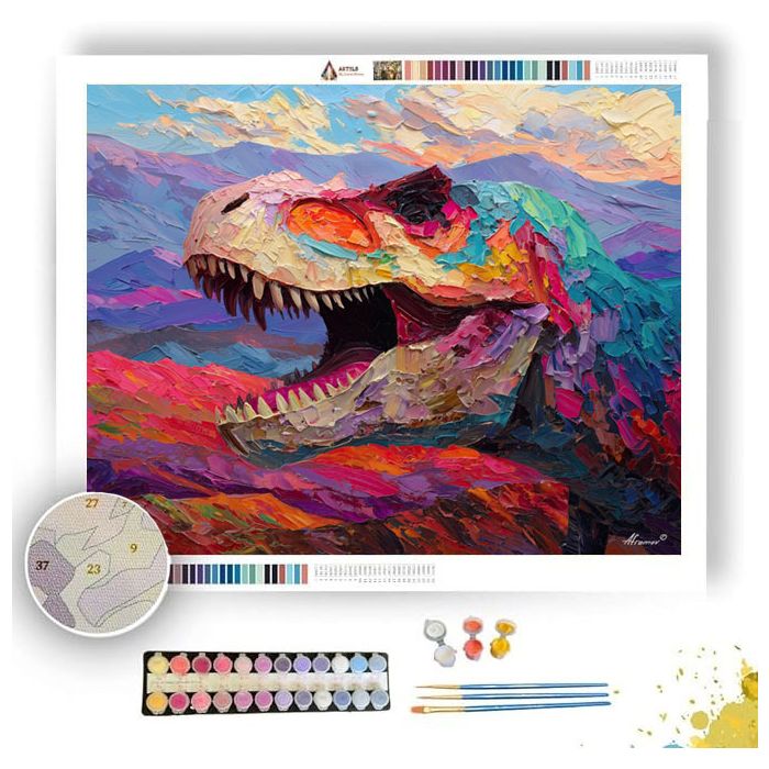 FREE FORM - Paint by Numbers Full Kit