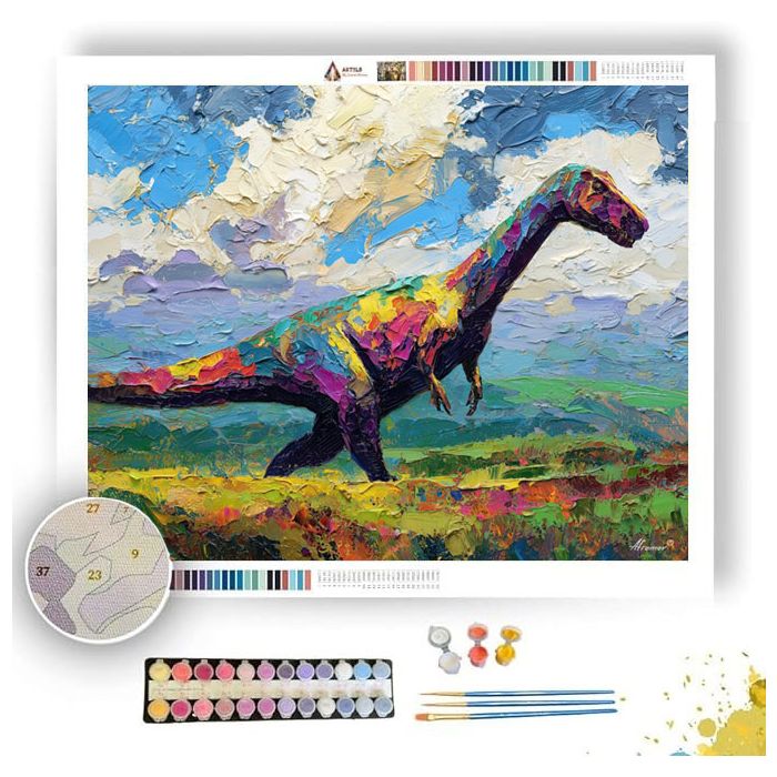 BOLD FIELD - Paint by Numbers Full Kit