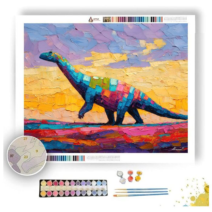 CLEAN RHYTHM - Paint by Numbers Full Kit