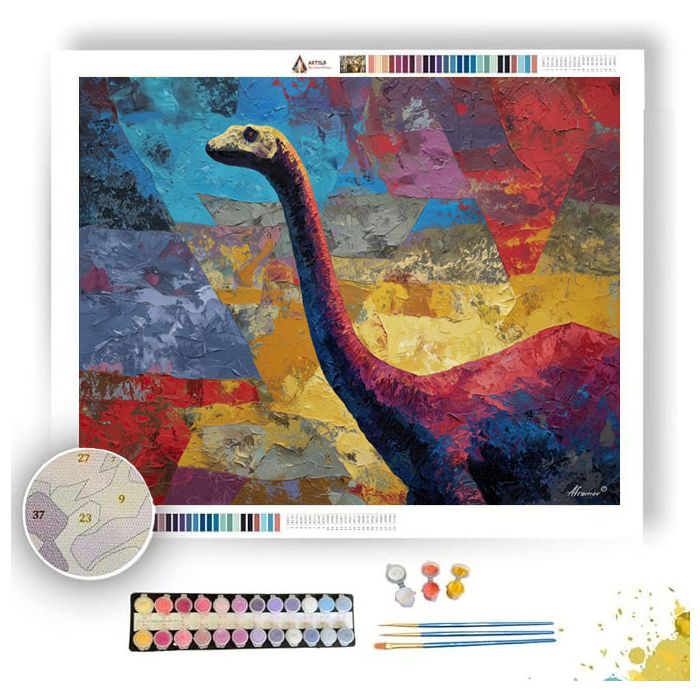 STILL PATTERN - Paint by Numbers Full Kit