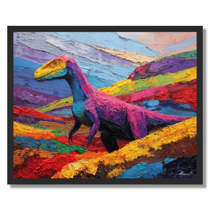 FREE FIGURE - FRAMED