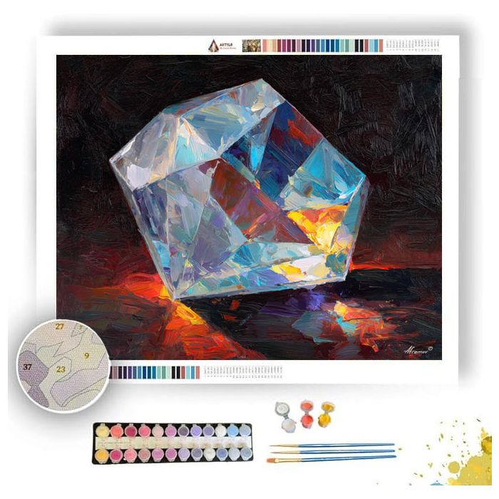 CLEAN FORM - Paint by Numbers Full Kit