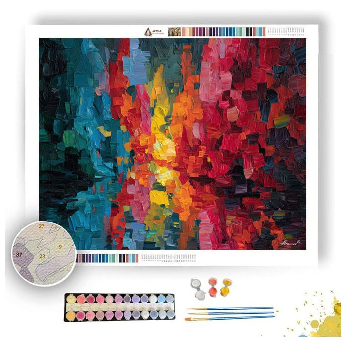 BOLD FLOW - Paint by Numbers Full Kit