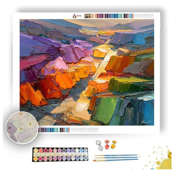 ANCIENT FIELD - Paint by Numbers Full Kit