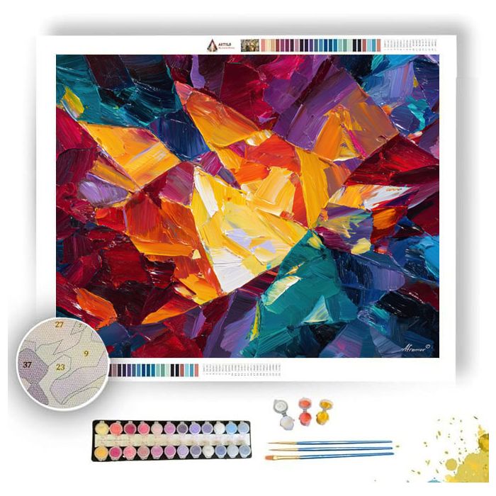 DYNAMIC FRAME - Paint by Numbers Full Kit