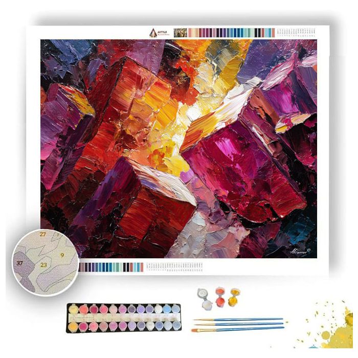 SHARP FRAME - Paint by Numbers Full Kit