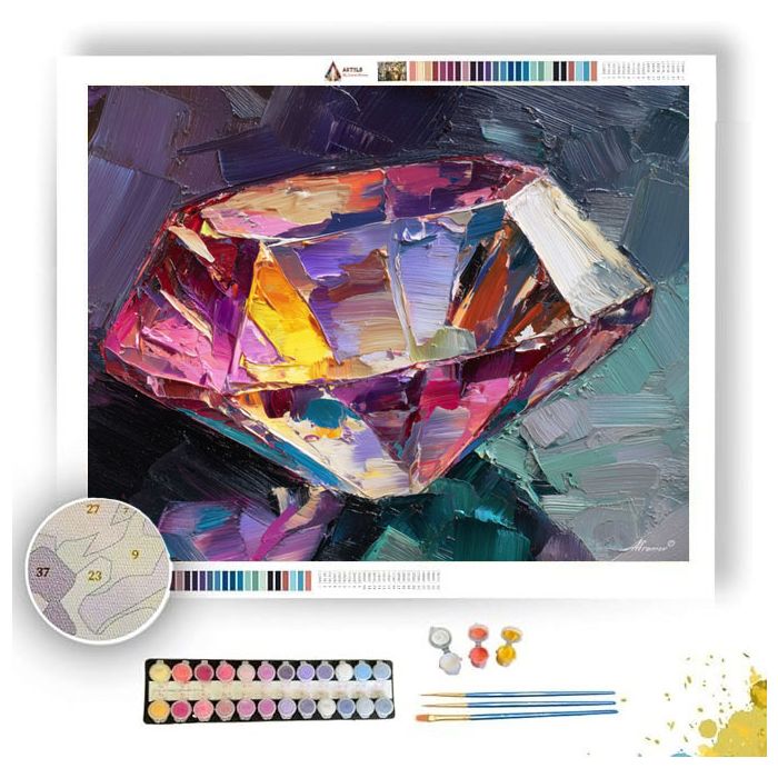 SOFT FRAME - Paint by Numbers Full Kit